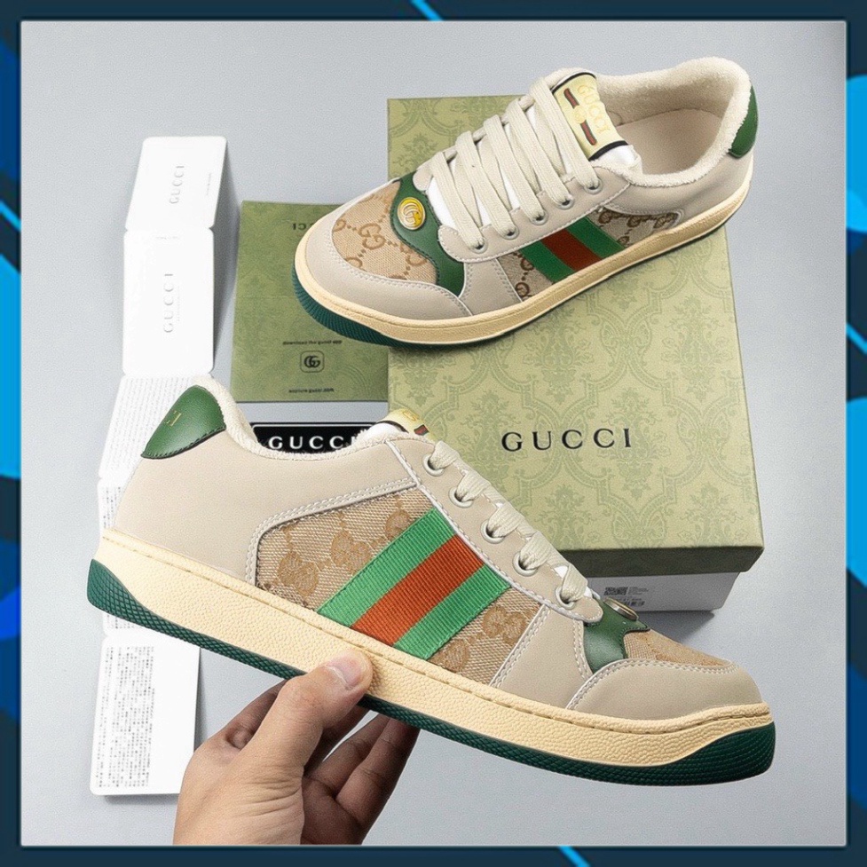 Giày Gucci Sơn Tùng, GC xanh đế êm phù hợp mợi lứa tuổi