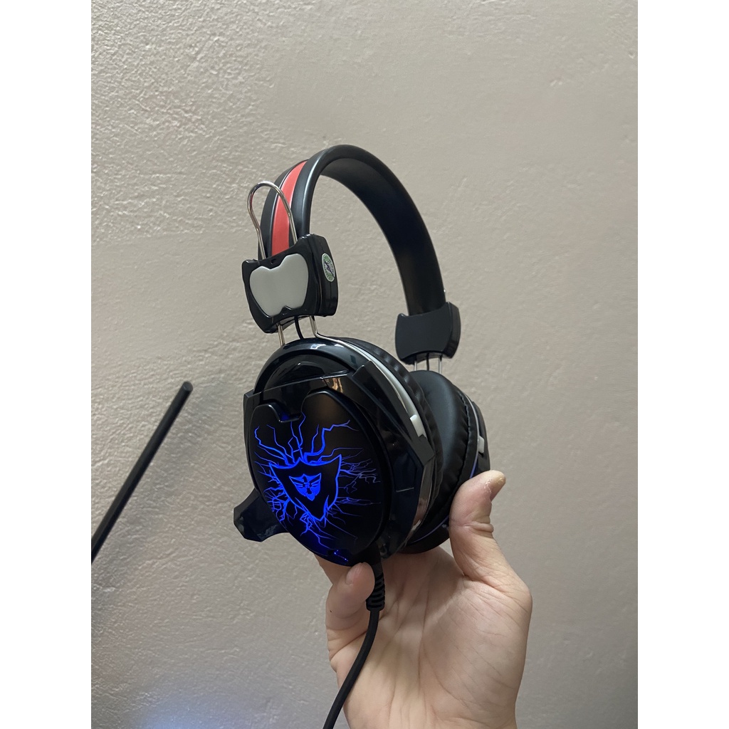 ❤️KeyyStore❤️ Tai nghe game thủ Dolby A65 Tích hợp Mic Tăng giảm âm lượng Jack 3.5 và Jack USB Led Tai Nghe Led Gaming