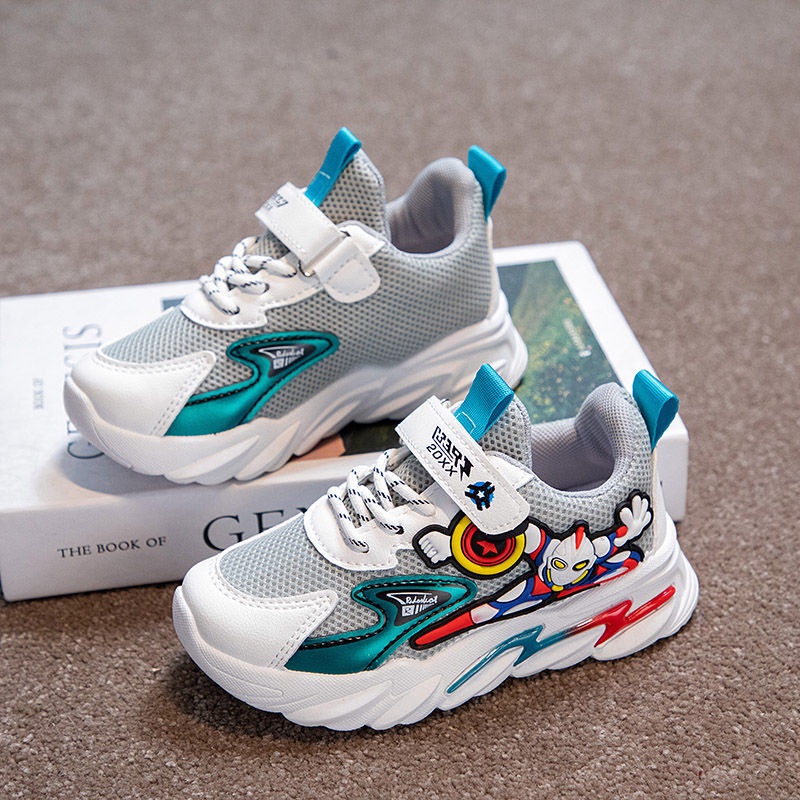 Giày Thể Thao Lưới Thoáng Khí Phong Cách Hàn Quốc Thời Trang Xuân Thu Mới Cho Nam 2022