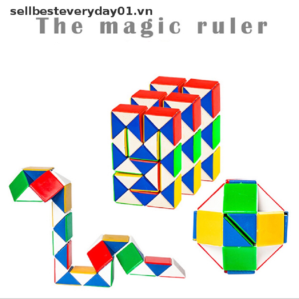 Đồ Chơi Xếp Hình Con Rắn 3d Độc Đáo Cho Trẻ Em