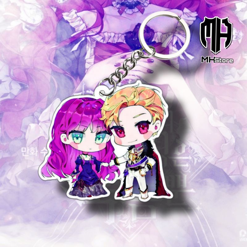 Móc khóa manhwa chibi