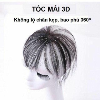 Mái thưa 3d tóc thật - Dệt tay tự nhiên