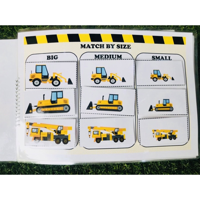 HỌC LIỆU BÓC DÁN MONTESSORI CÔNG TRƯỜNG