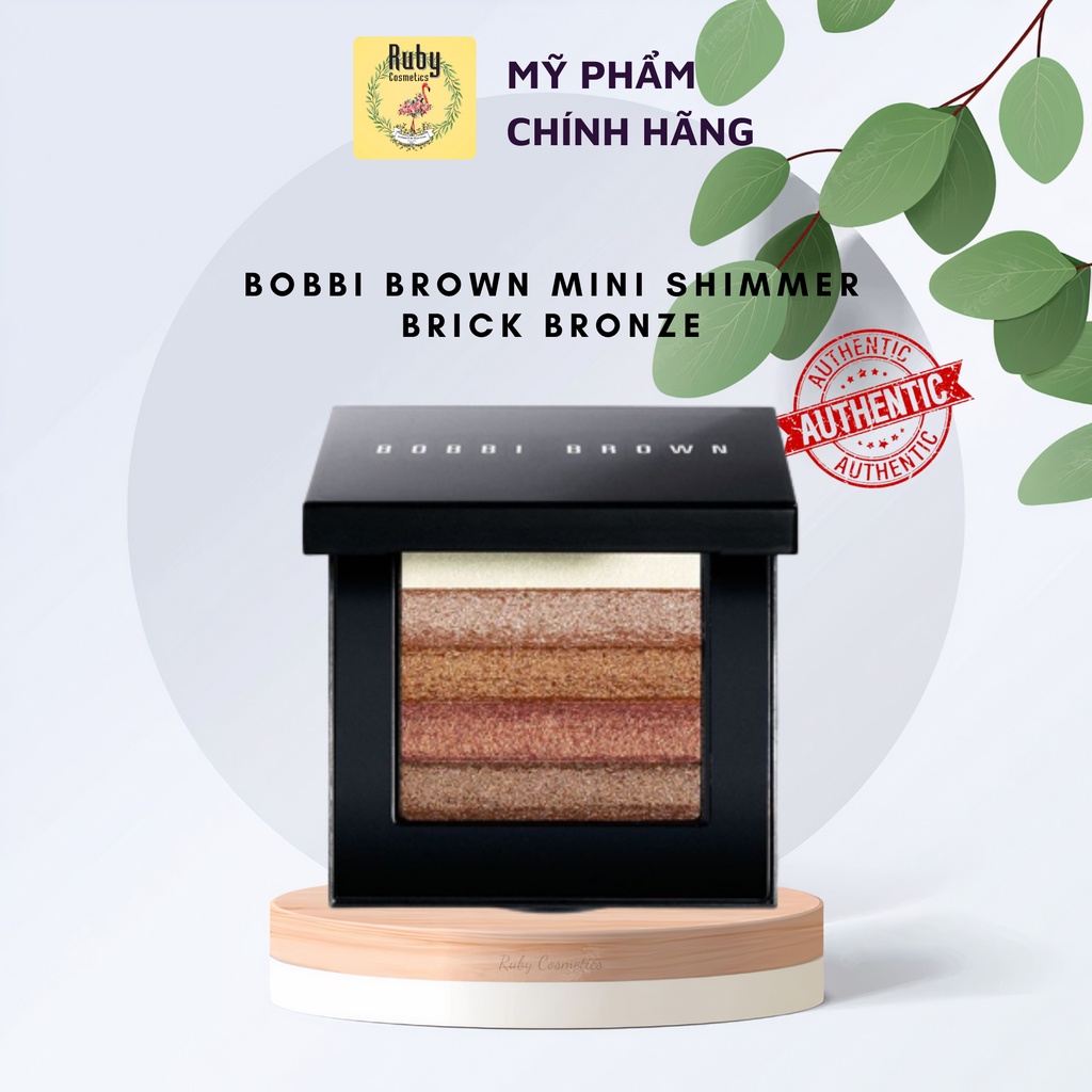 Phấn Bắt Sáng / Highlight BOBBI BROWN Mini Shimmer Brick Bronze (mini 4g)