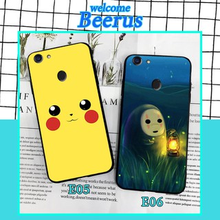 Ốp lưng Oppo F7 ❤️ FREESHIP ❤️ in hình Baymax Pikachu Doremon Shin Vô Diện Flame Luffy