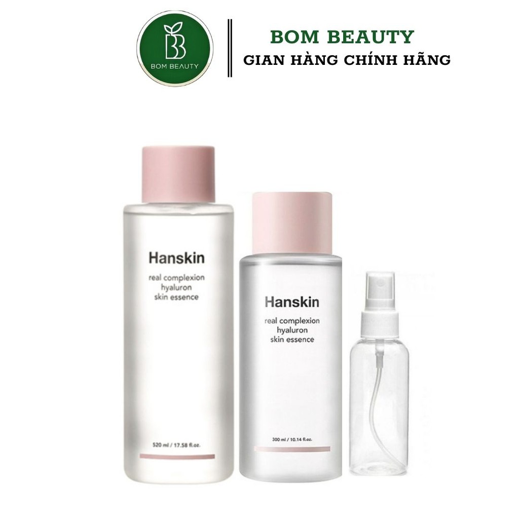 Nước hoa hồng cấp ẩm Hanskin Real Complexion Hyaluron Skin Essence Toner