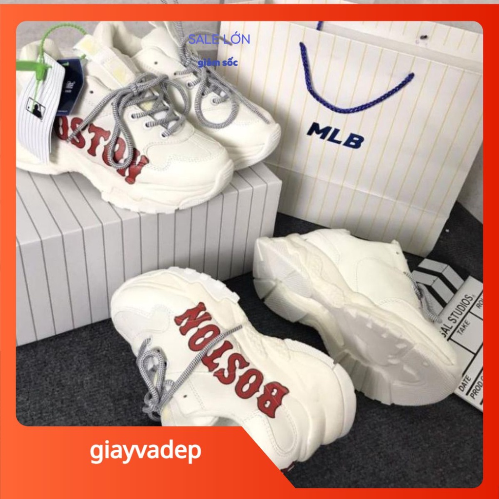 giayvadep Giày MLB, Giày tăng chiều cao Boston Hot Nhấtfull hộp và giấy tờ