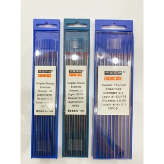 10 cái - kim hàn tig inox 1.6 - 2.0 - 2.4 zlhc