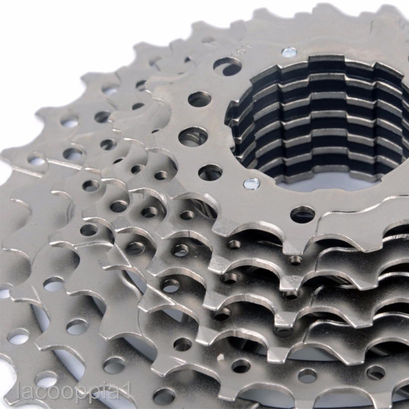 [LACOOPPIA1] 8/9 Speed 11-25T/ 11-32T MTB Road Bike Cassette Bicycle Freewheel Component