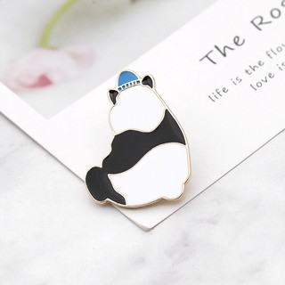 Cute Panda Brooch Garment Bag Accessories