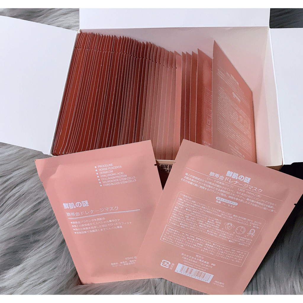[ SIÊU GIẢM GIÁ ] Mặt Nạ, Mặt Nạ Nhau Thai Cừu Cuống Rốn Tế Bào Gốc Nhật Bản Chính Hãng 40g | BigBuy360 - bigbuy360.vn