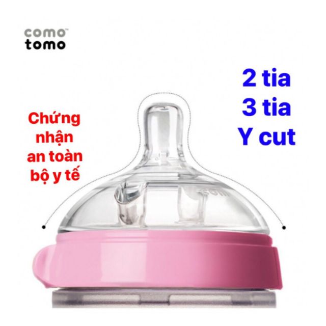 [⚡️SIÊU RẺ] BÌNH SỮA COMOTOMO 150ML/250ML Mỹ (chính