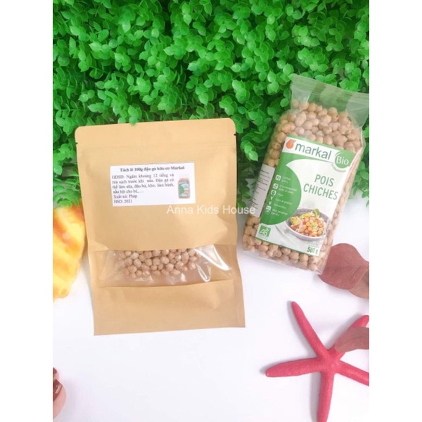 Đậu gà hữu cơ Markal organic gói 500gr