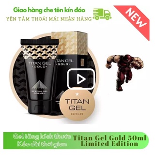 PHIÊN BẢN GOLD ĐẶC BIỆT MỚI RA 2021 titan8 gen gel nga gold cao cấp phiên bản giới hạn-Gel dành cho nam