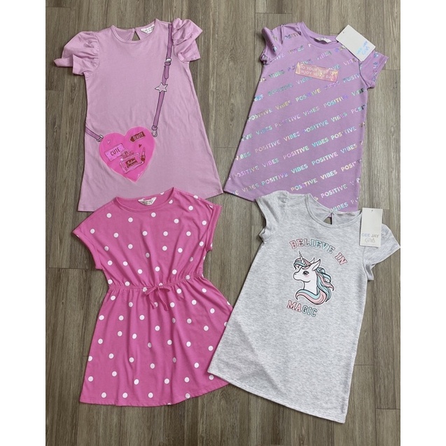 Đầm Bé gái Hàng Xuất dư chất xịn ( size 2-8y )