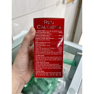 Viên uống RED CALCIGEN có SỤN VI CÁ MẬP