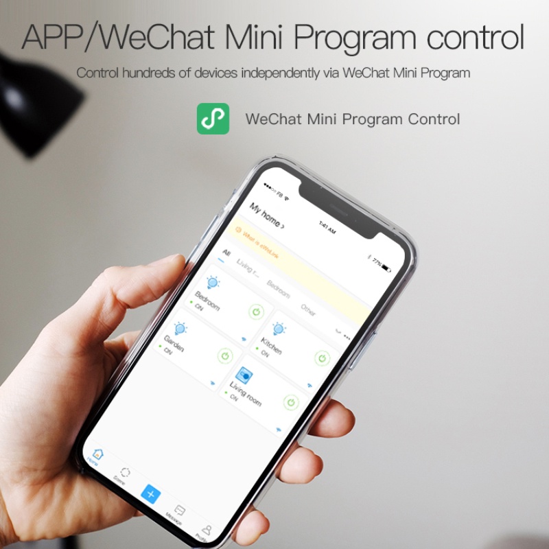 Mô Đun Công Tắc Thông Minh Aubess 2.4G RM 2.4G Kết Nối Bluetooth