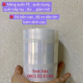 Màng quấn PE 50cm, nilong quấn hàng hóa, pallet ,vali, máy móc..bảo vệ khi vận chuyển.