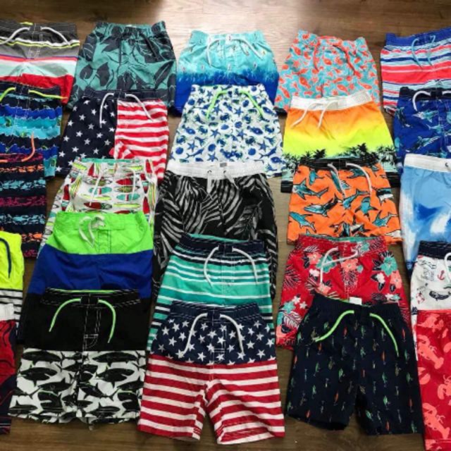 Quần đi biển cho bé.