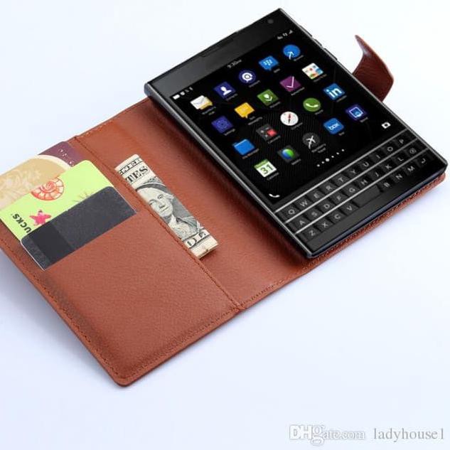 Bao Da Điện Thoại Nắp Lật Dạng Ví Cho Blackberry Passport Q30 (Symbol2)