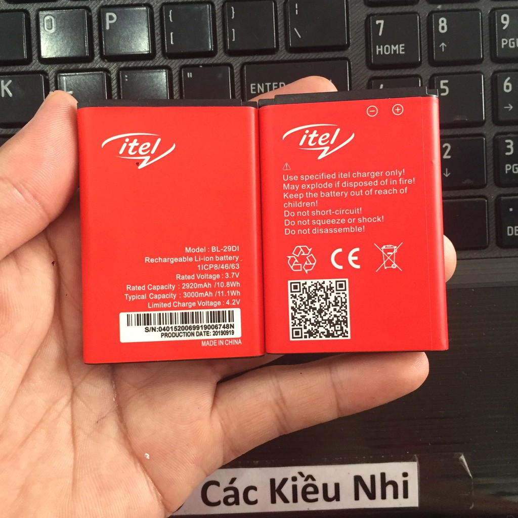 Pin iTel A14 Max W4003 | BL-29DI zin chính hãng