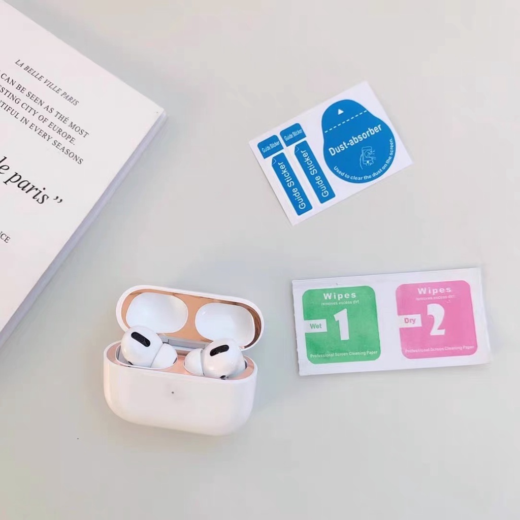 Miếng dán nam châm chống bụi, chống bẩn cho AirPods3