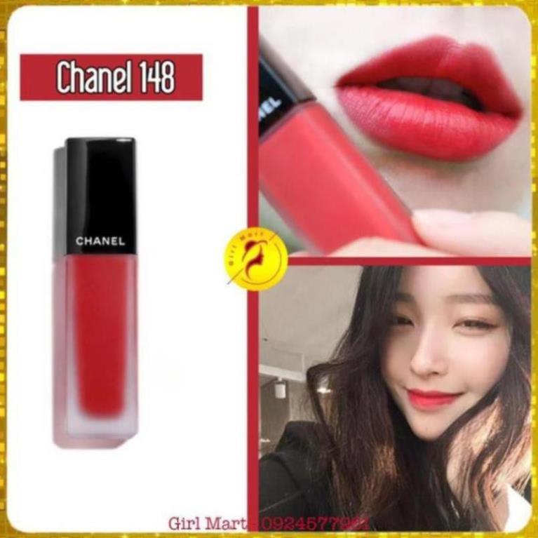 Son Chanel Son kem Chanel Rouge Allure Ink chính hãng màu 140,144,148,154,208,162 full size full box