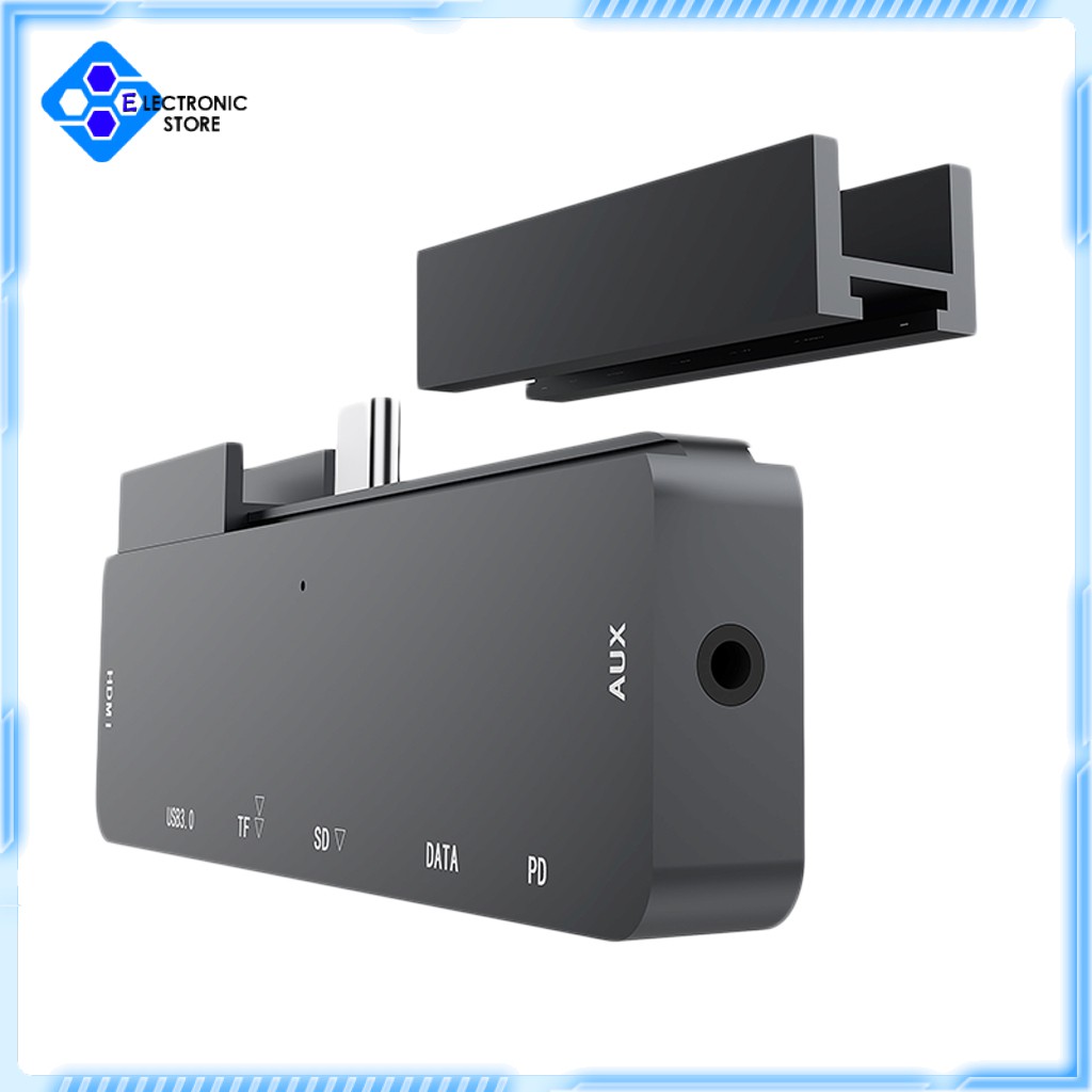 Bộ Chia 7 Cổng Usb-C Sang Hdmi 4k Pd Hub Fit Ipad Pro 11 / 12.9 2018 | BigBuy360 - bigbuy360.vn
