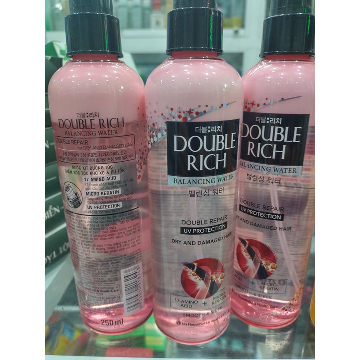 Nước Dưỡng Tóc Double Rich Balancing Water 250ml