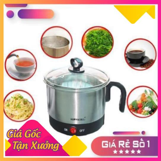 Ca nếu mì inox hapycal 1,6 lit - ca nấu mì mini