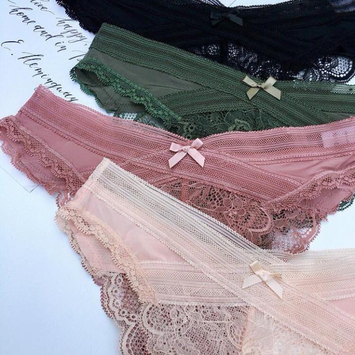 Quần lót Vic ren cạp chéo