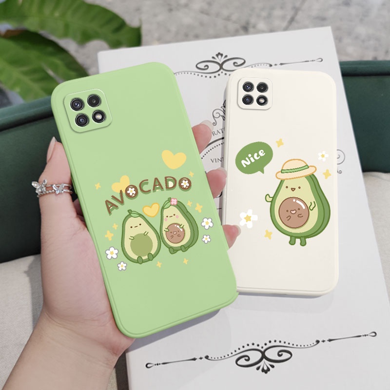 Ốp Điện Thoại Mềm Họa Tiết Đu Đủ Sáng Tạo Bảo Vệ Toàn Diện Cho Samsung Galaxy A22 A12 4G 5G A02 A02S