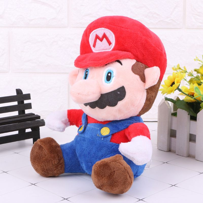 đồ chơi nhồi bông Hình Nhân Vật Trong Game Super Mario Cao 8 Inch