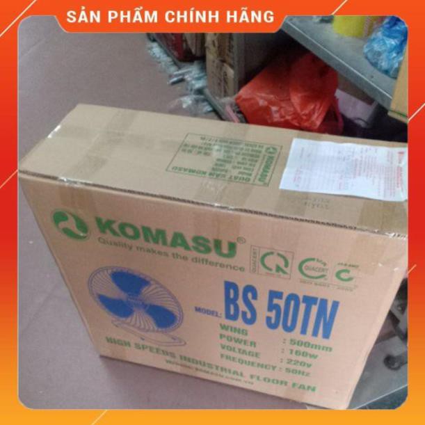 Quạt Sàn Chân Quỳ Công Nghiệp Komasu BS35TN | BS40TN | BS45TN | BS50TN, [Hàng chính hãng, Bảo hành 1 năm]