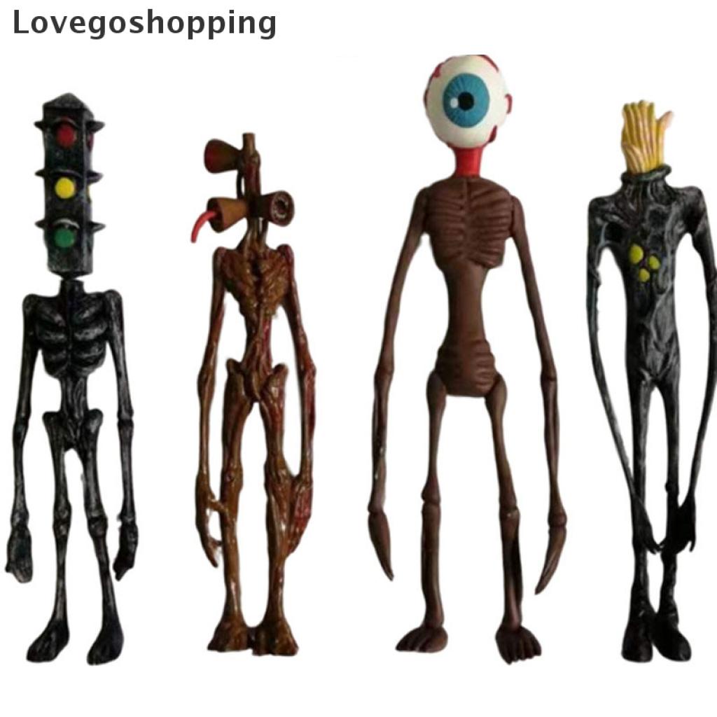 Set 4 Mô Hình Đồ Chơi Đầu Nhân Vật Siren Head