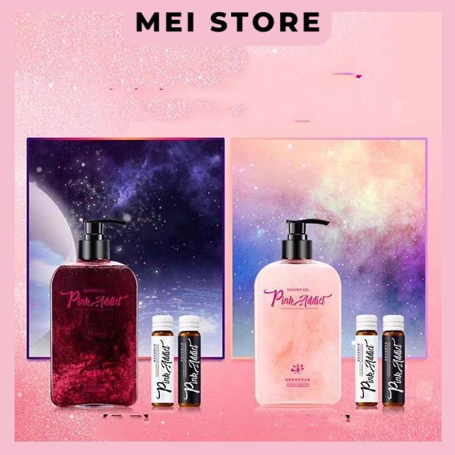 Sữa Tắm Nước Hoa PINK ADDICT DIY Tự Pha Siêu Lưu Hương 420ml