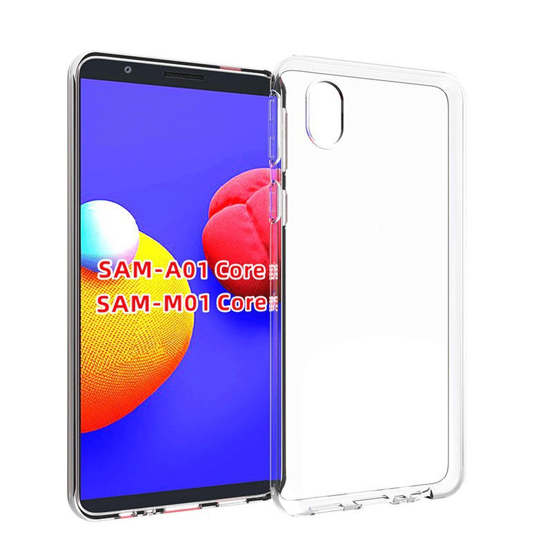 Ốp lưng Samsung Galaxy A01 Core Silicon trong suốt Ốp lưng TPU mềm cho Samsung Galaxy A01 Core A01Co