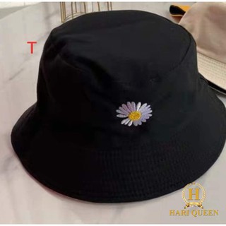 [FREESHIP ĐƠN TỪ 50K] Mũ vành thêu hoa cúc DTR0320