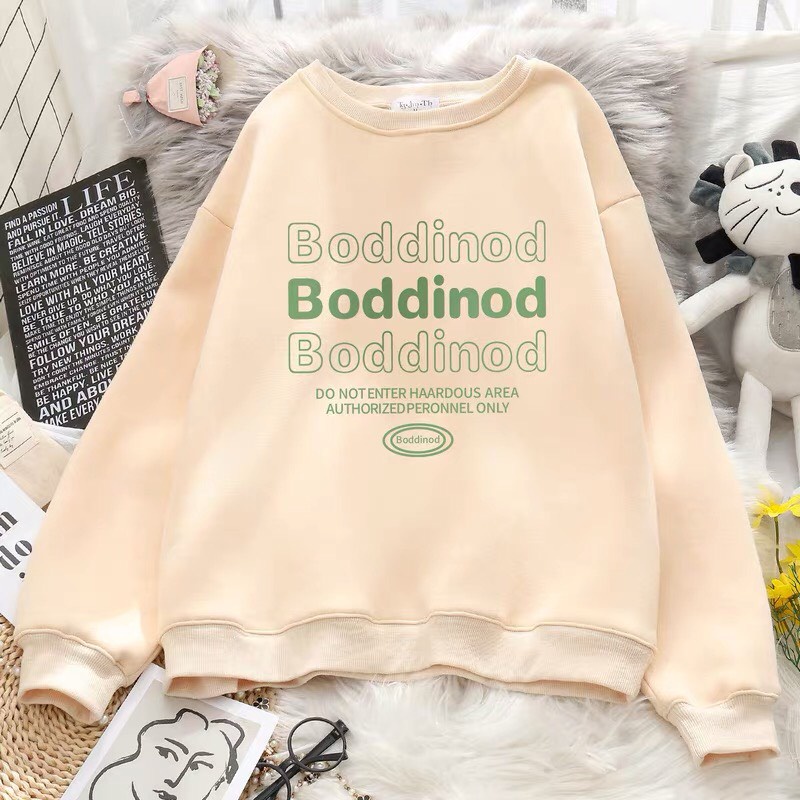 Áo hoodie Boddinod , Áo nỉ Unisex from rộng, Chất nỉ ấm mặc không xù, thiết kế phong cách - MODY