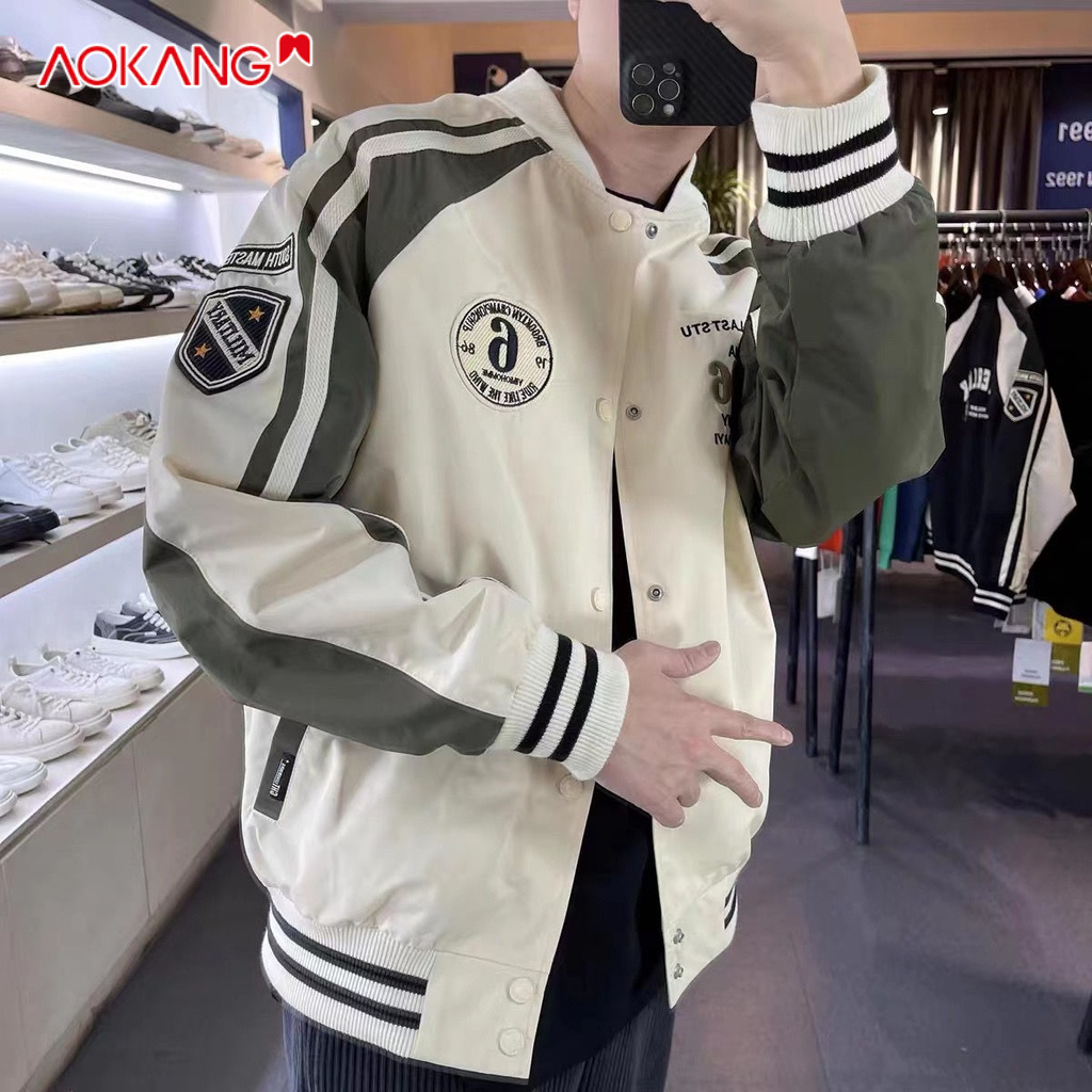 Áo Khoác Bóng Chày AOKANG Thời Trang Mới Cho Nam