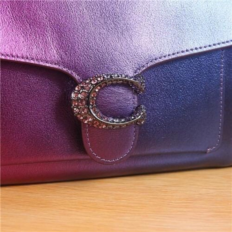 💃👛TÚI COACH Tabby Chain Clutch With Ombre Bag 20cm