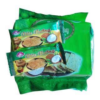 Bánh dừa nướng Hoa Sen- đặc sản quảng nam đóng bịch (15g x 12 gói)- giòn thơm