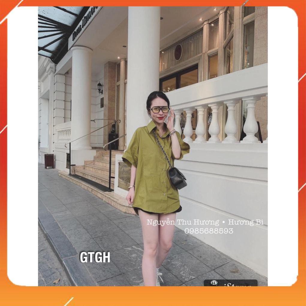 Áo Sơ Mi Cộc Tay Form Rộng Túi 2 Bên Chất Siêu Đẹp | BigBuy360 - bigbuy360.vn