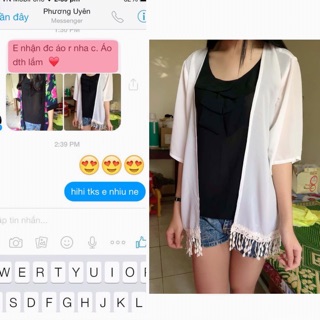 Kimono Tua Rua Giọt Nước (Dáng Ngắn-Vừa-Dài)