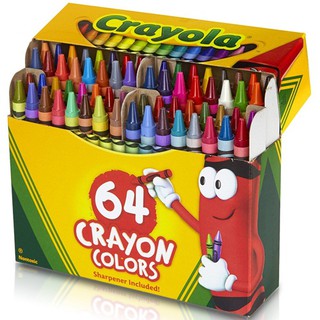 Bút sáp màu CRAYON COLORS 64 cây