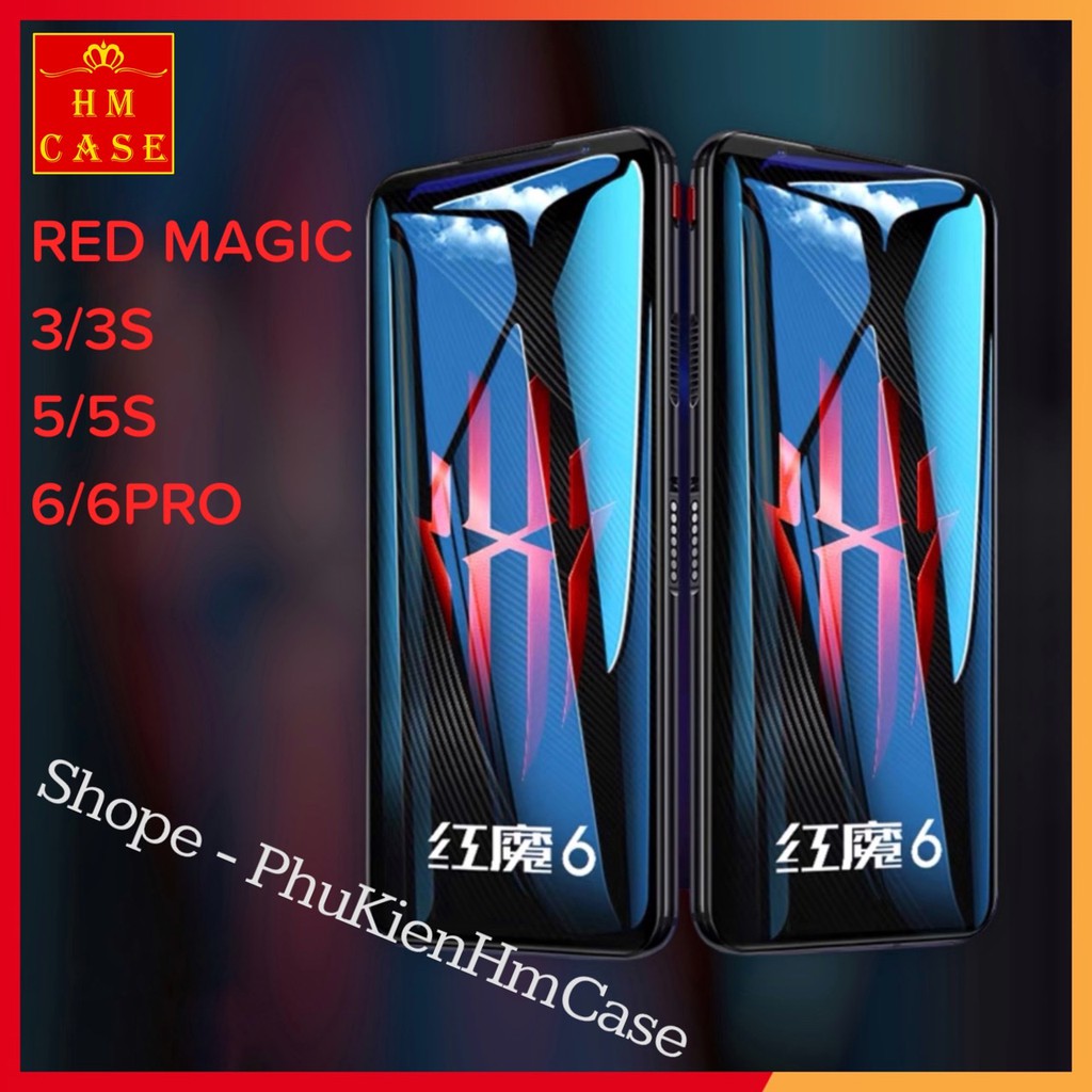 Cường lực Monqiqi Red Magic 3 /3S - Red Magic 5G /5S - Red Magic 6 /6 Pro, Full màn hình, Siêu mượt