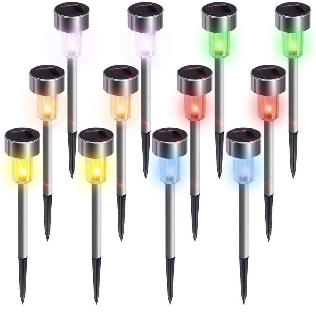 Đèn LED Năng Lượng Mặt Trời Chống Thấm Nước Dùng Để Thắp Sáng Lối Đi