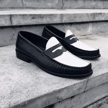 Giày Loafer nam da bò cao cấp - Đế phíp gỗ xịn xò
