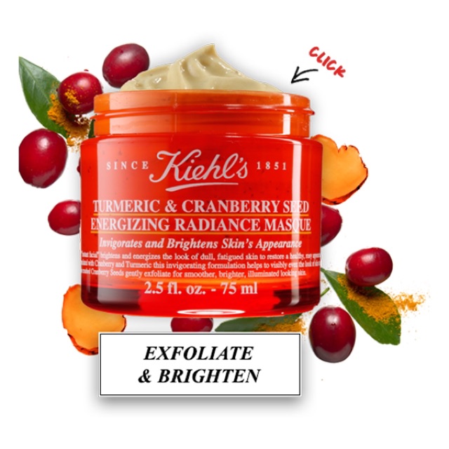 Mặt nạ Kiehl's nghệ Turmeric & Cranberry | Thế Giới Skin Care