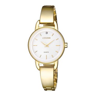 Đồng Hồ Nữ Citizen Dây Thép Không Gỉ EZ6372-51A - Mặt Trắng
